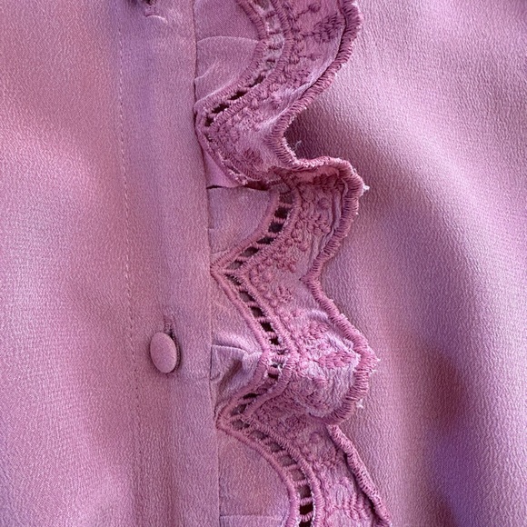 Sezane Chlo Rosewood Blouse - Picture 5 of 5